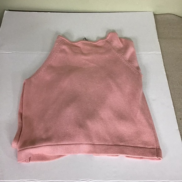 Talbots Women's Pink 3/4 length sleeve Open front  Sweater Sz. Sm NWOT - Picture 5 of 8